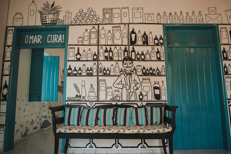 4 quartos ao lado da praia do Patacho