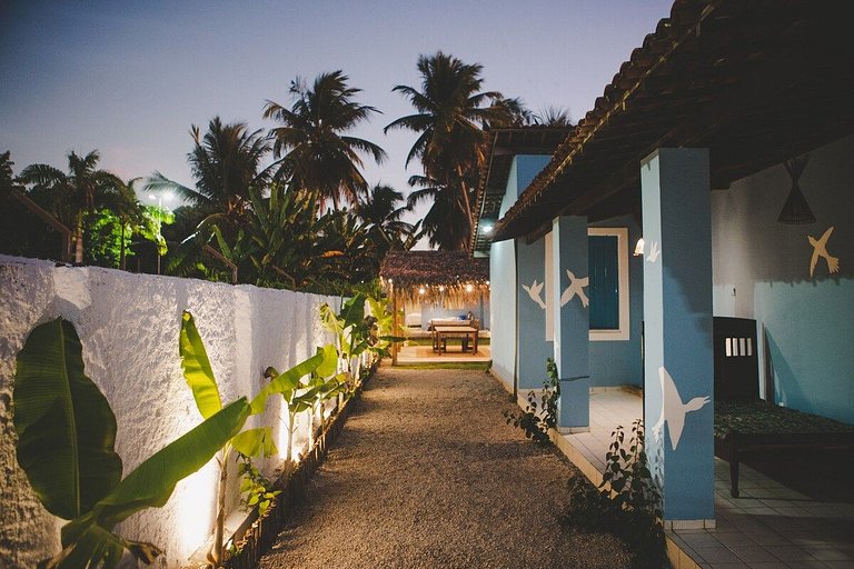 4 quartos ao lado da praia do Patacho