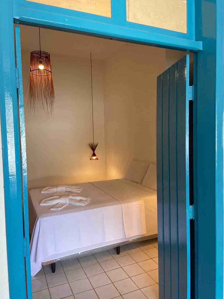4 quartos ao lado da praia do Patacho