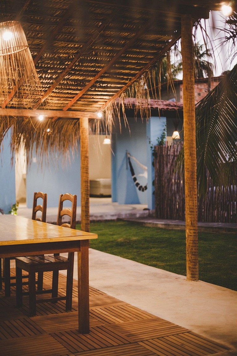 4 quartos ao lado da praia do Patacho