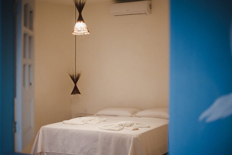 4 quartos ao lado da praia do Patacho