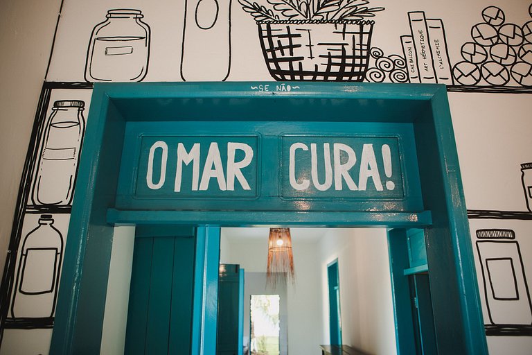 4 quartos ao lado da praia do Patacho