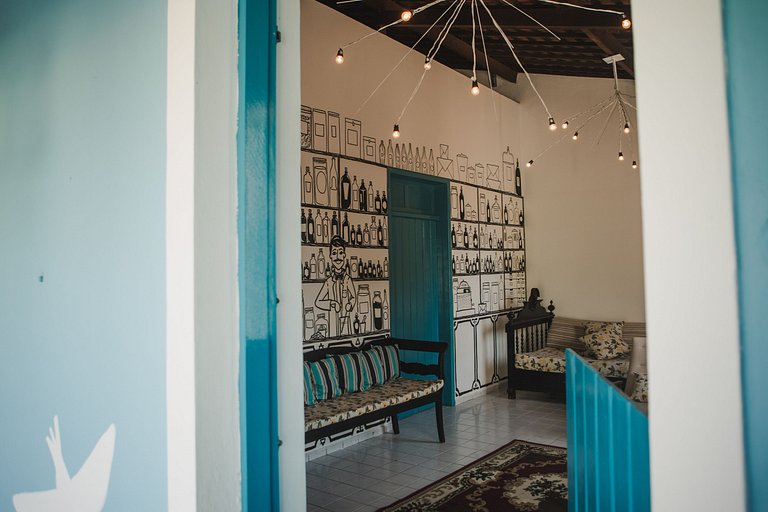4 quartos ao lado da praia do Patacho